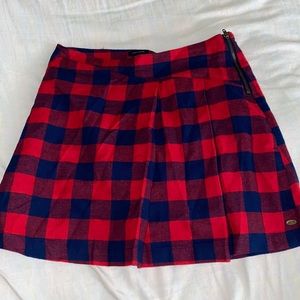 Plaid skirt